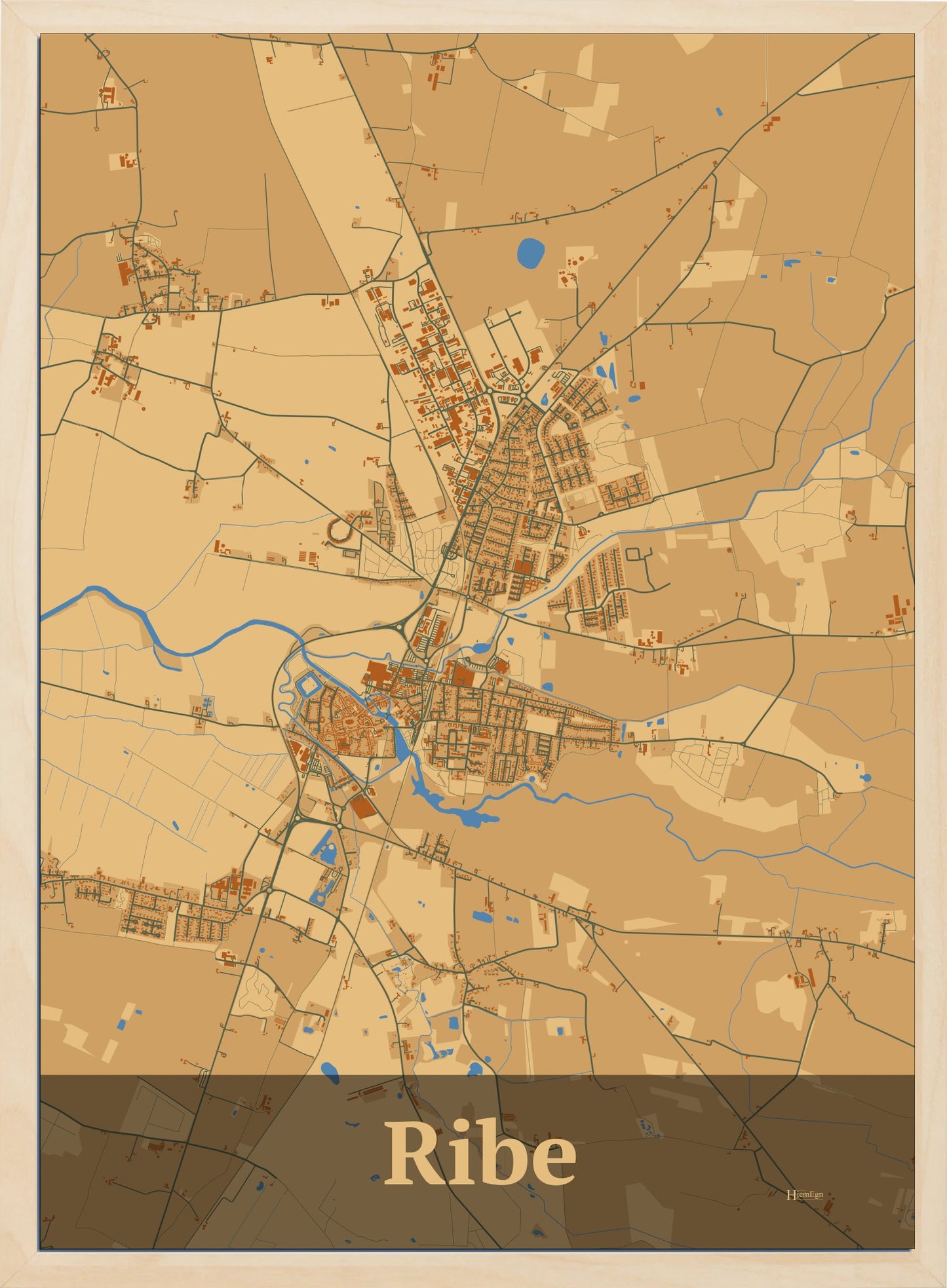 Ribe Plakat