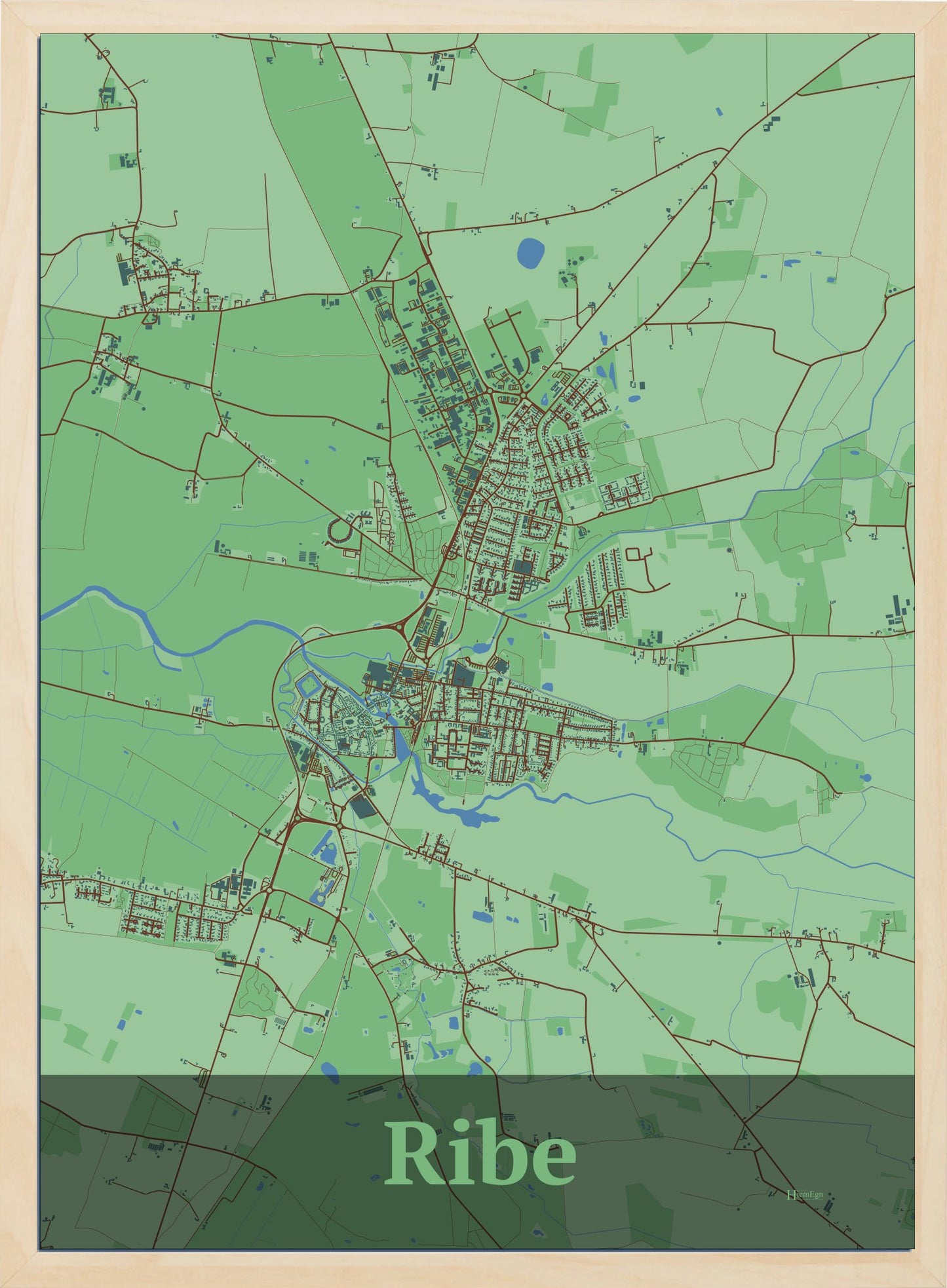 Ribe Plakat