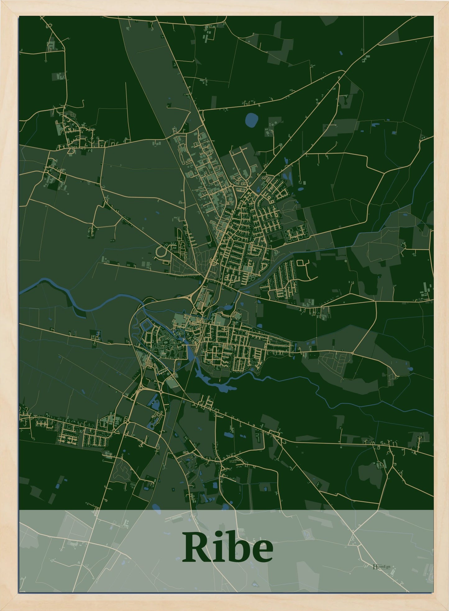 Ribe Plakat