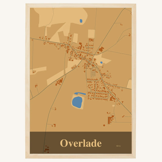 Overlade plakat – Firkantet 2026 – Lys pastel brun