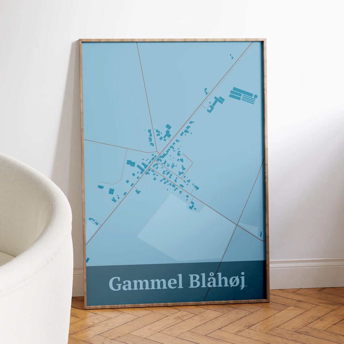Gammel Blåhøj plakat – Firkantet 2026