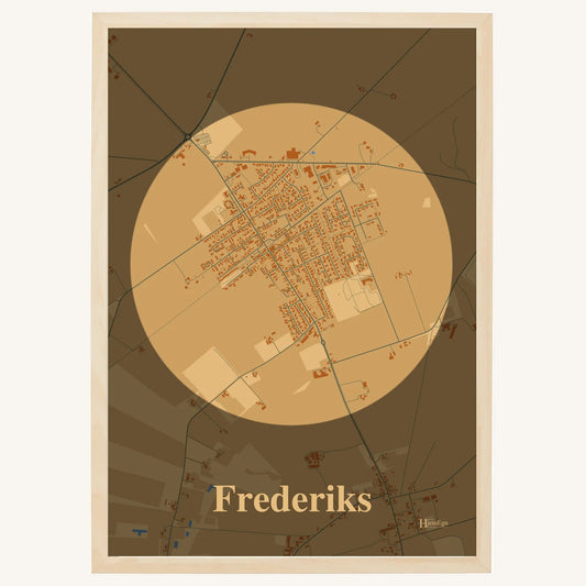 Frederiks plakat – Centrum 2026 – Lys pastel brun