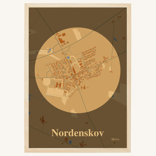 Nordenskov Plakat – Lys pastel brun