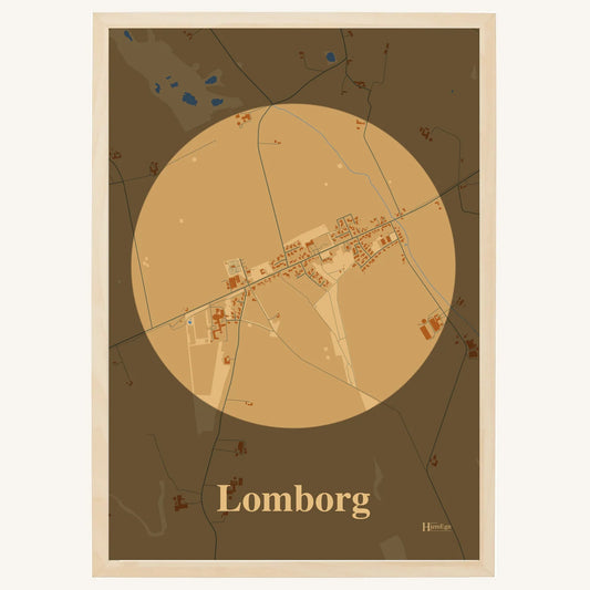 Lomborg plakat – Centrum 2026 – Lys pastel brun
