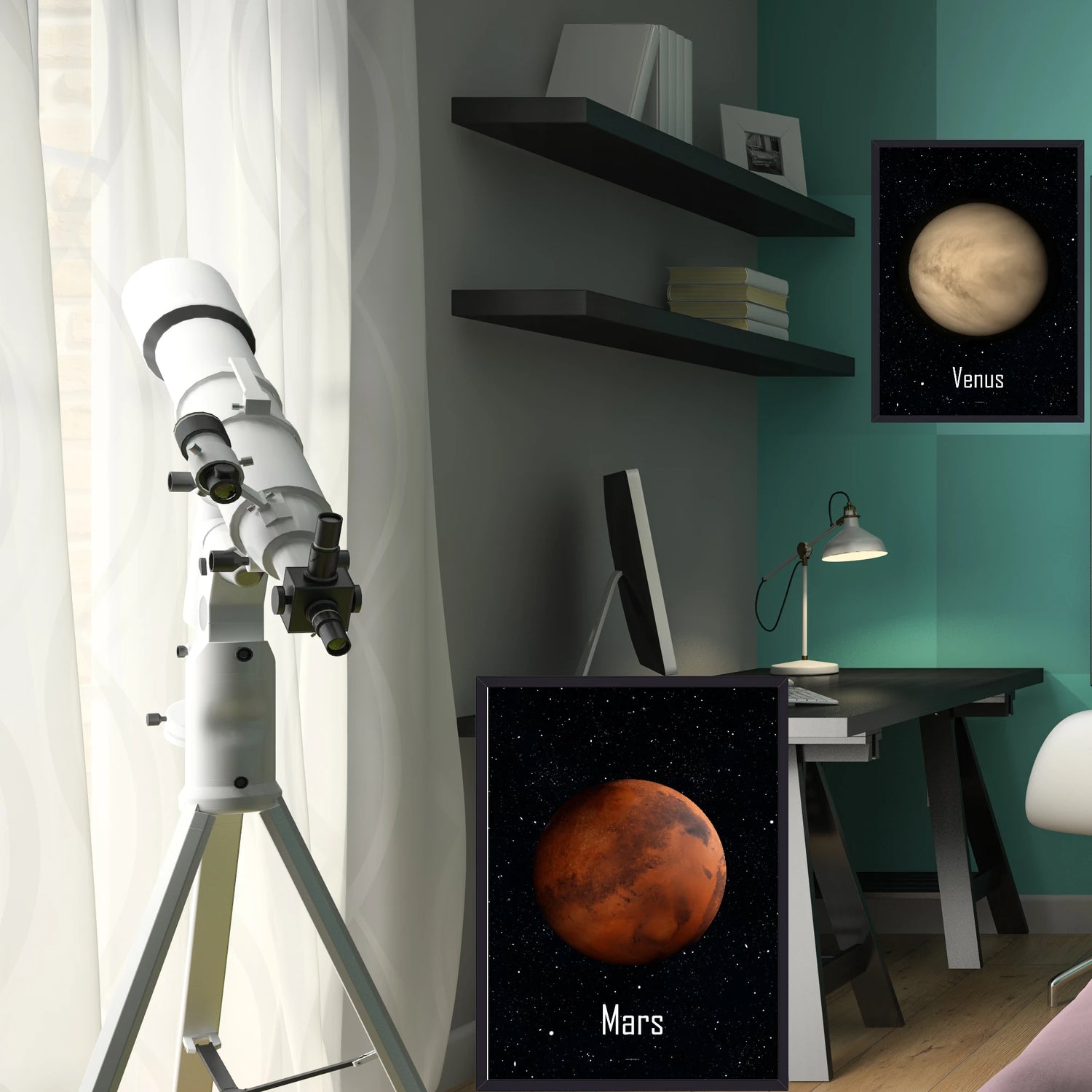 Planet og Univers plakater