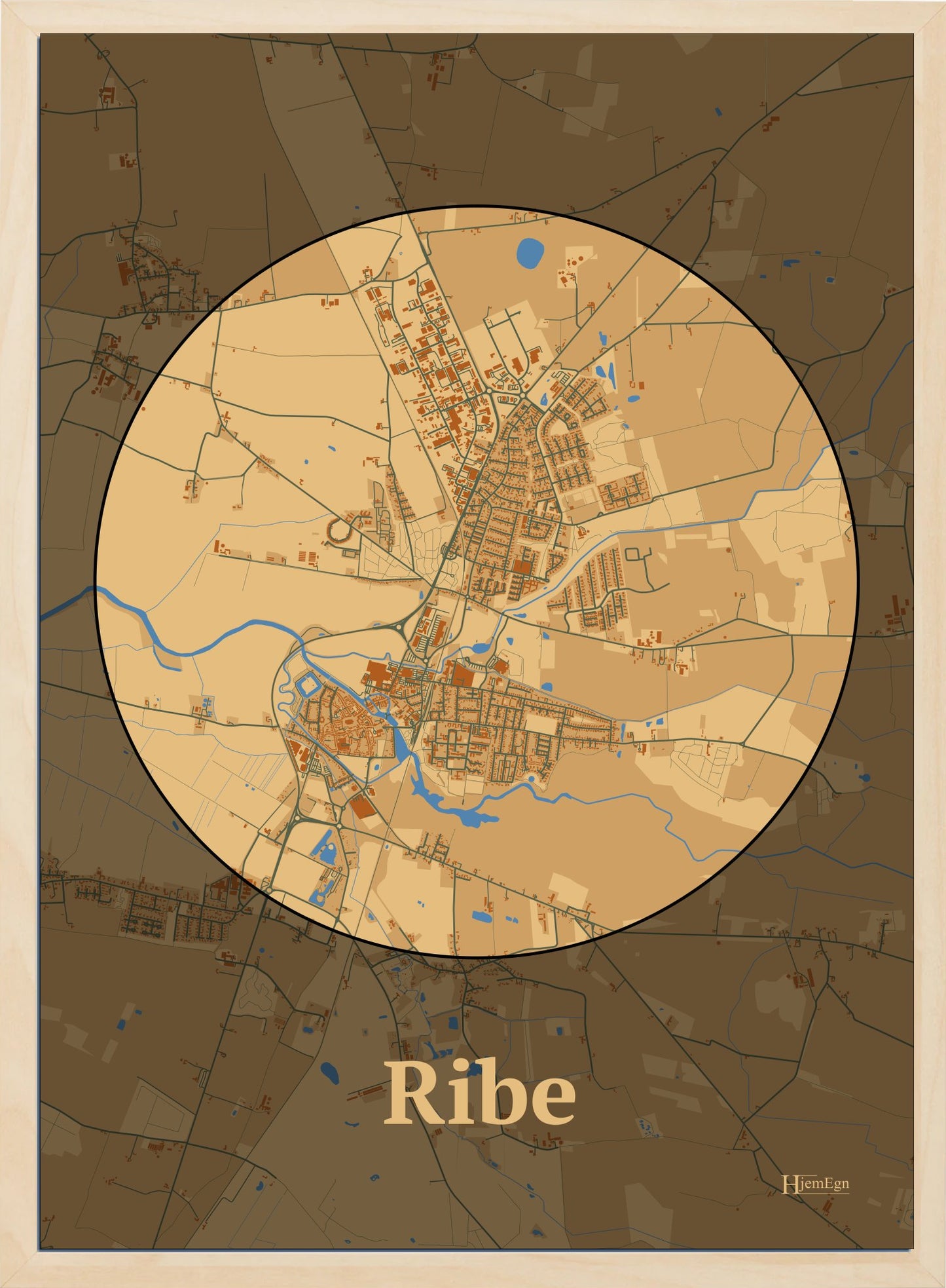 Ribe Plakat