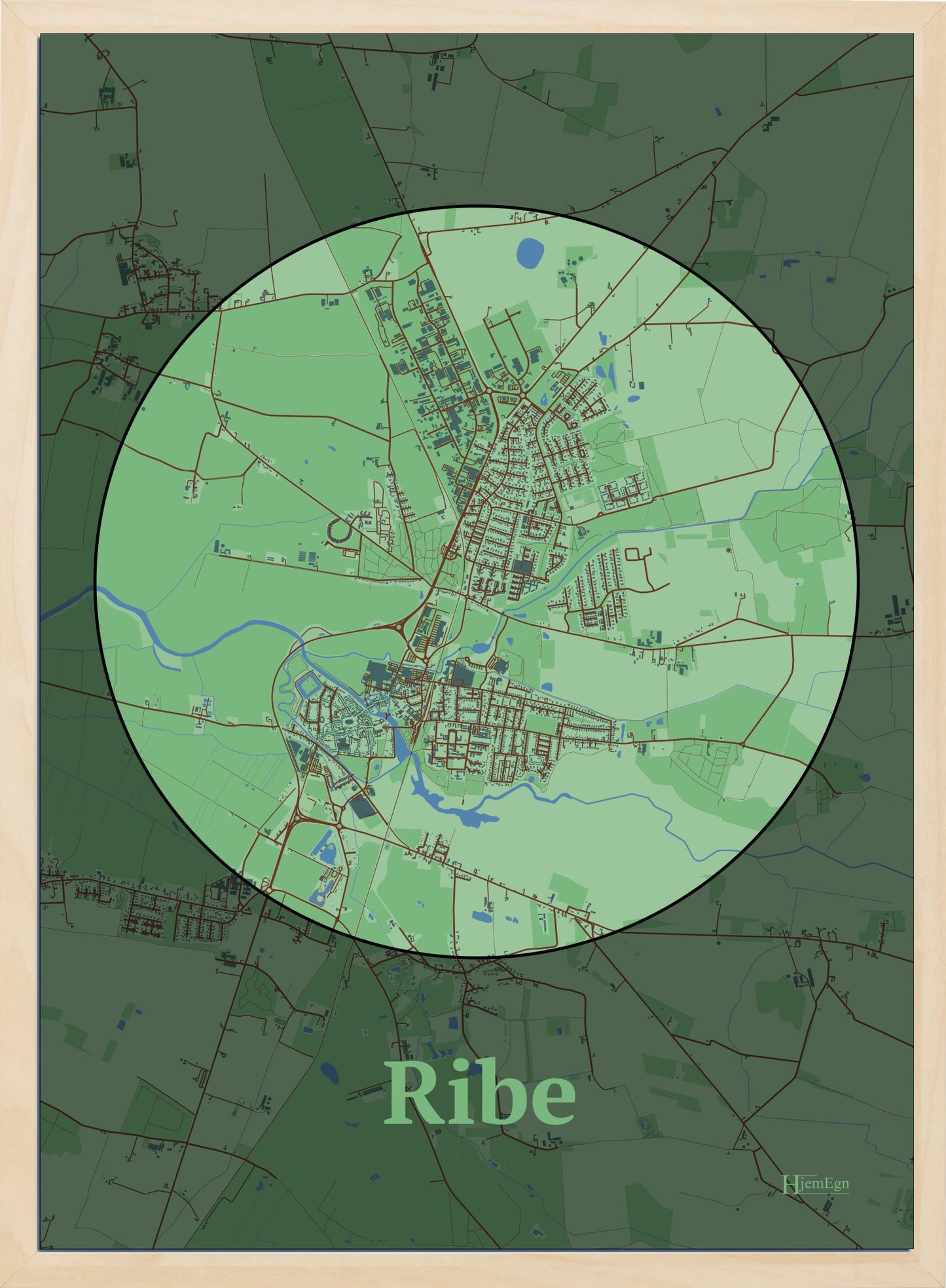 Ribe Plakat