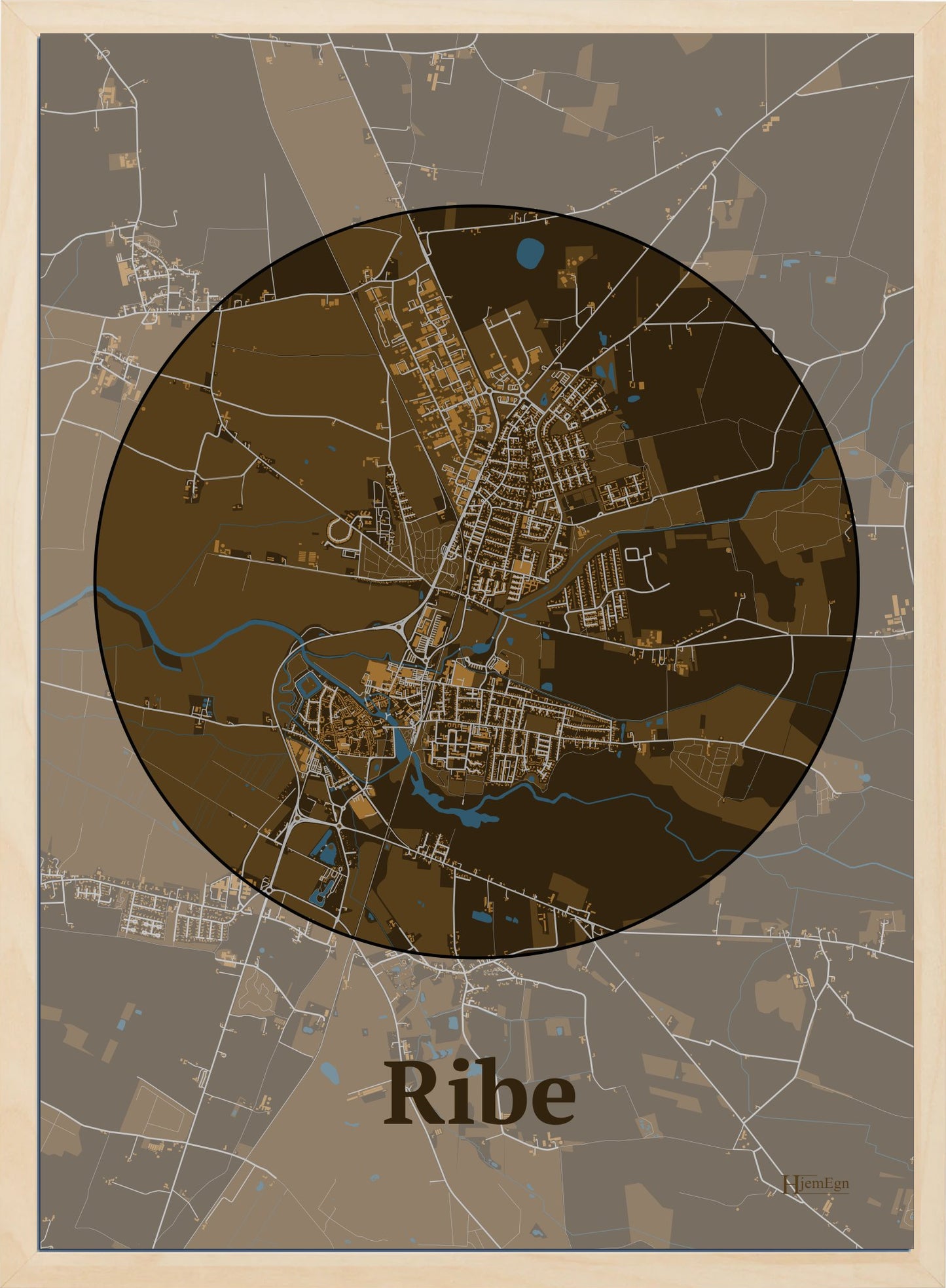 Ribe Plakat