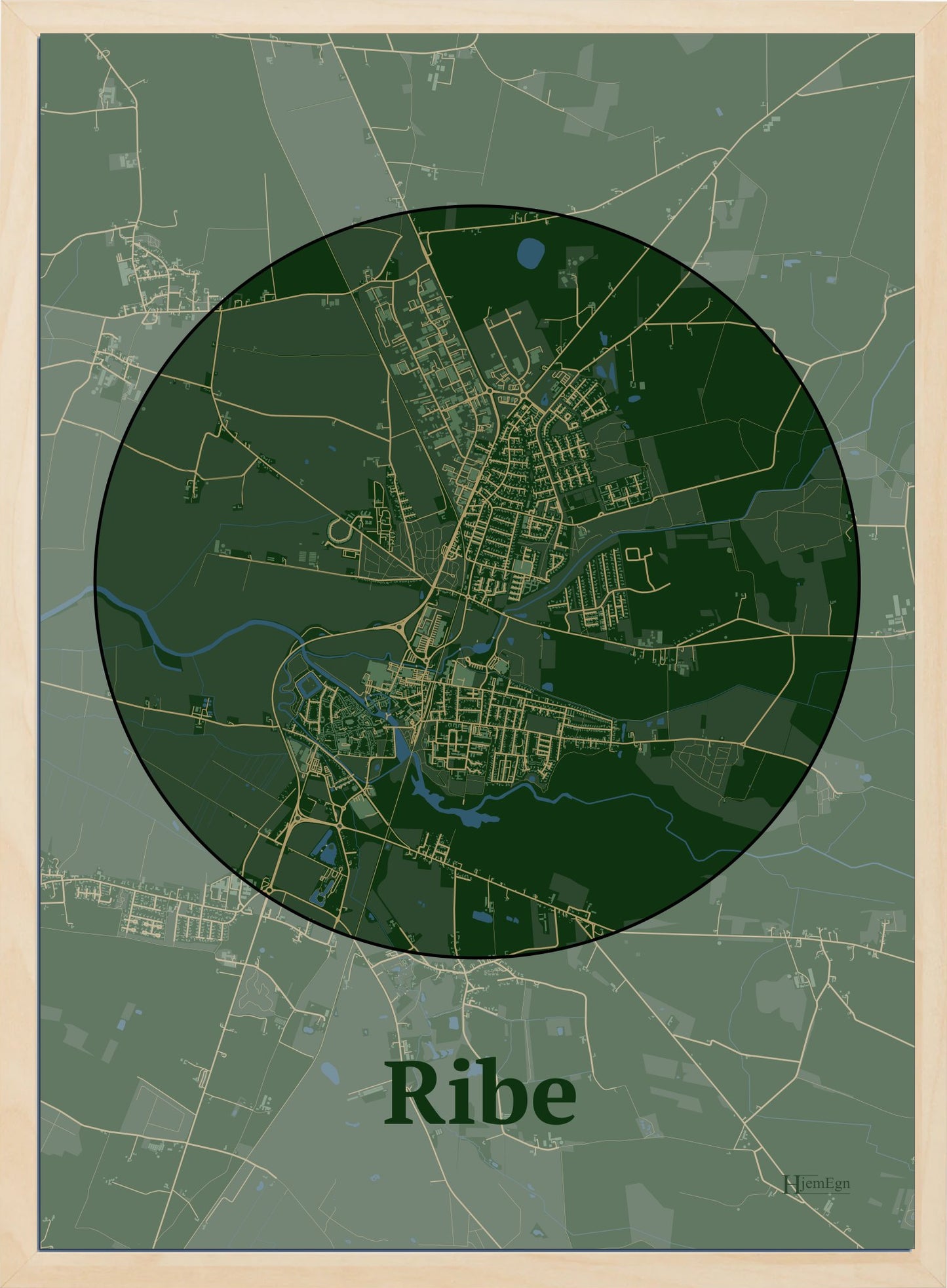 Ribe Plakat