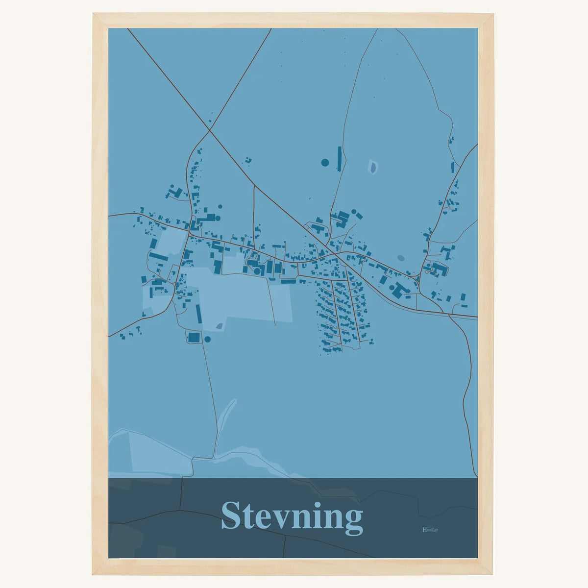 Stevning plakat – Firkantet 2026 – Lys pastel blå