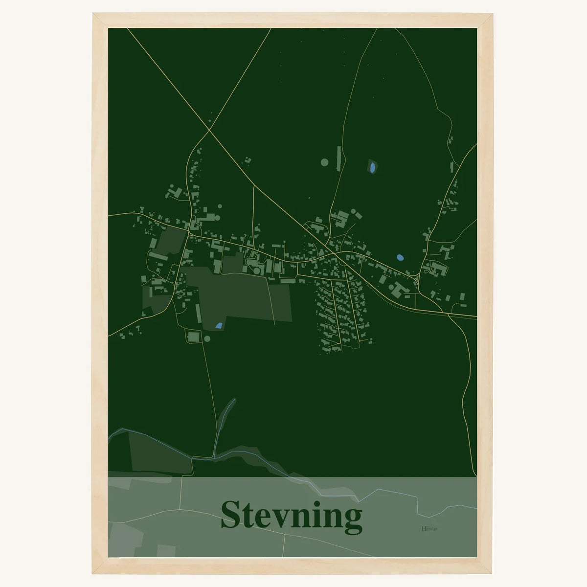 Stevning plakat – Firkantet 2026 – Mørk grøn