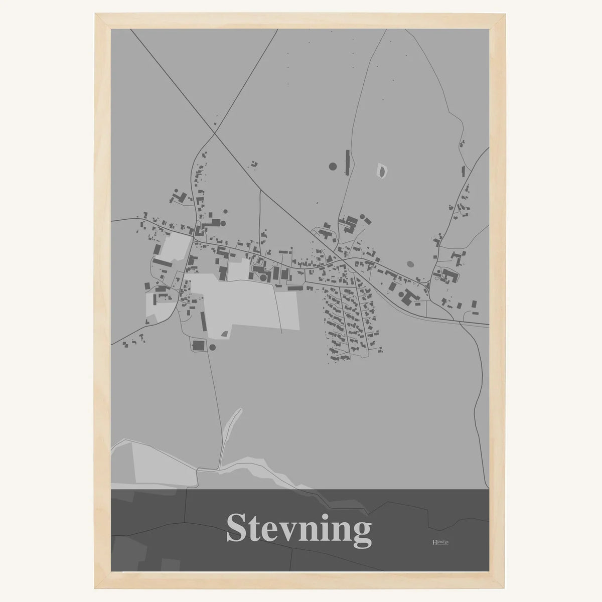 Stevning plakat – Firkantet 2026 – Lys pastel grå