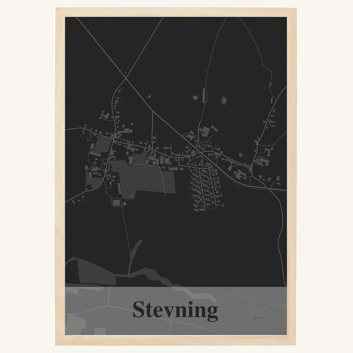 Stevning plakat – Firkantet 2026 – Mørk grå