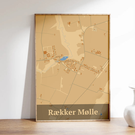 Rækker Mølle Plakat