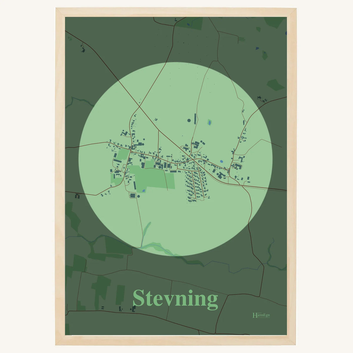 Stevning plakat – Centrum 2026 – Lys pastel grøn