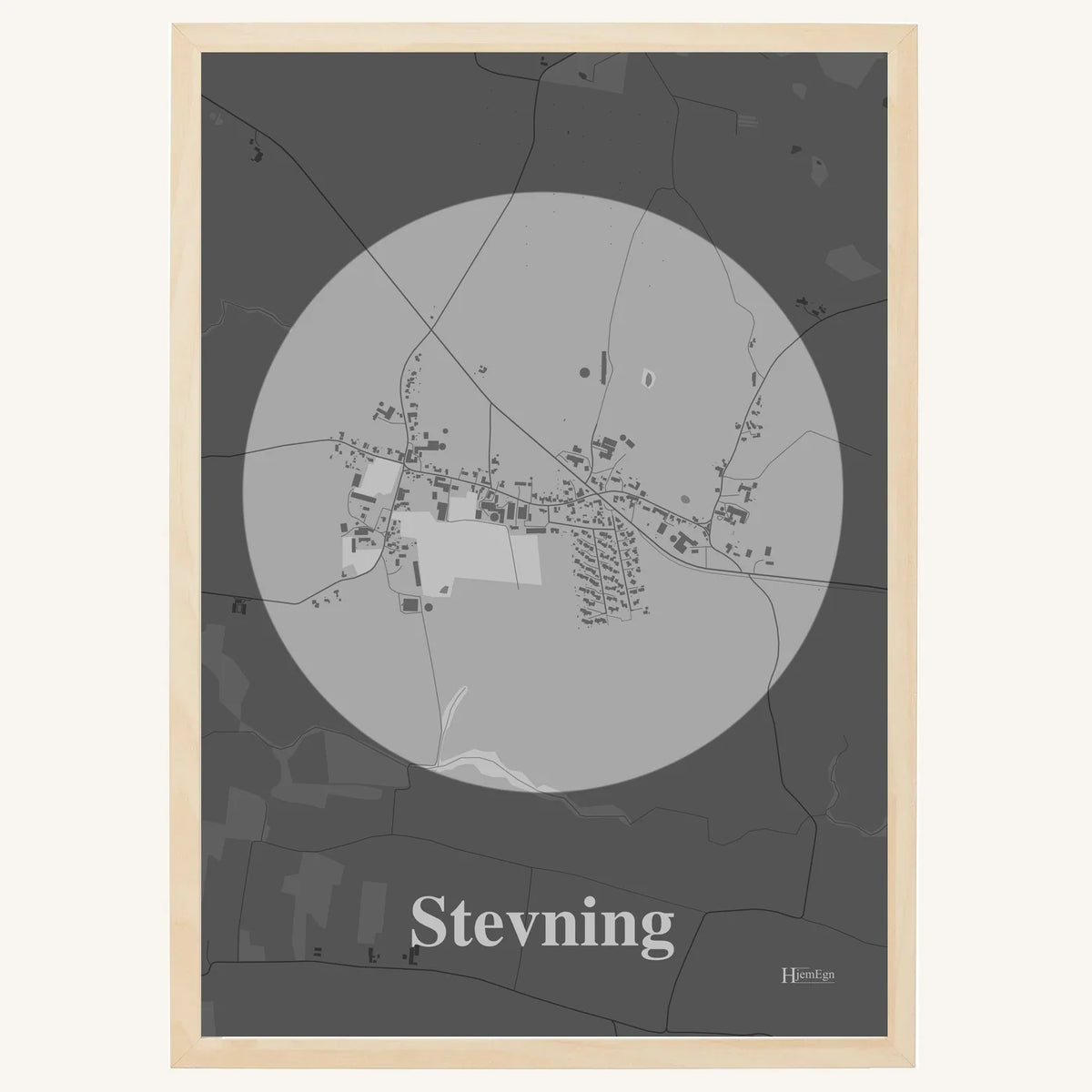 Stevning plakat – Centrum 2026 – Lys pastel grå