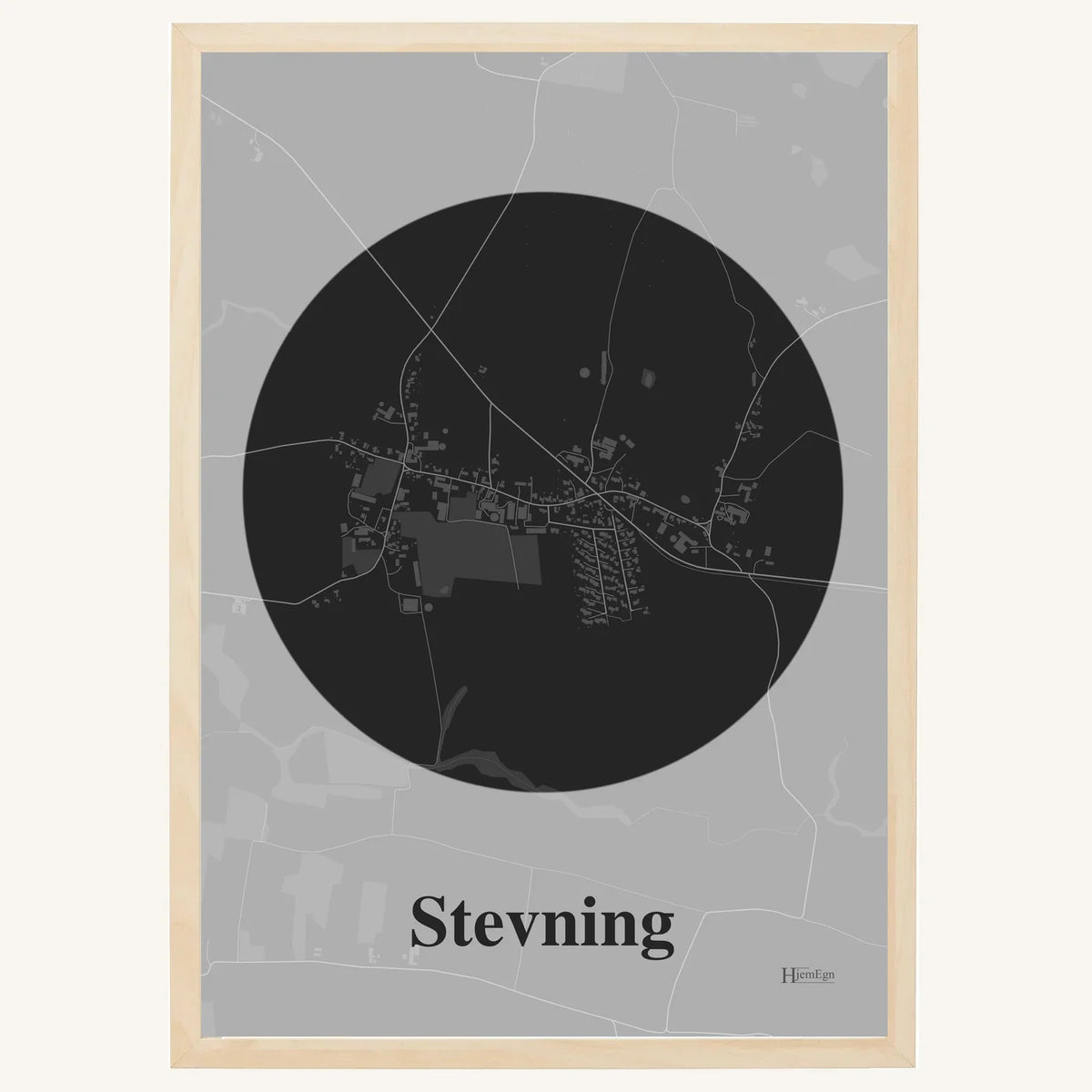 Stevning plakat – Centrum 2026 – Mørk grå