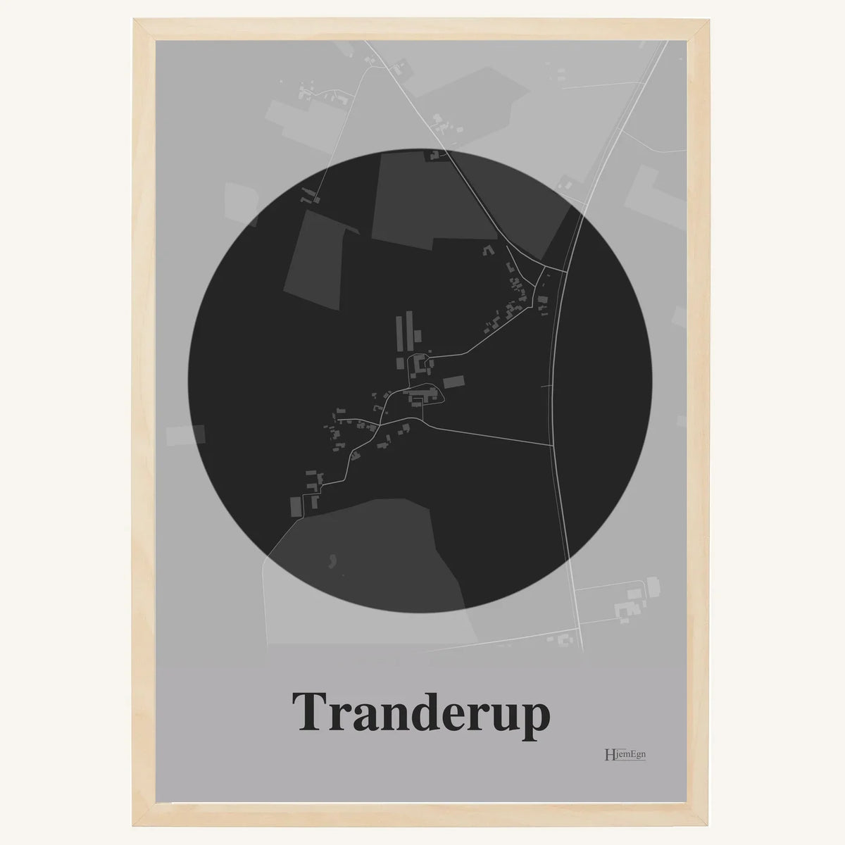 Tranderup plakat – Centrum 2026 – Mørk grå
