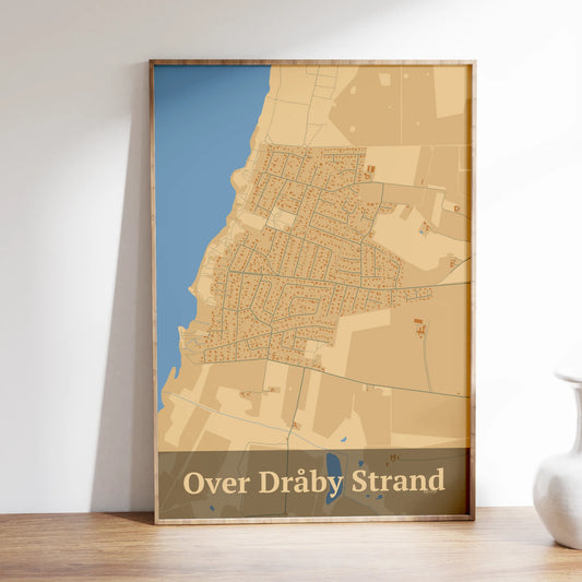 Over Dråby Strand plakat – Firkantet 2026