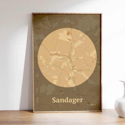 Sandager plakat – Centrum 2026
