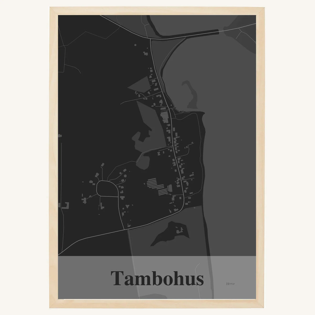 Tambohus plakat – Firkantet 2026 – Mørk grå