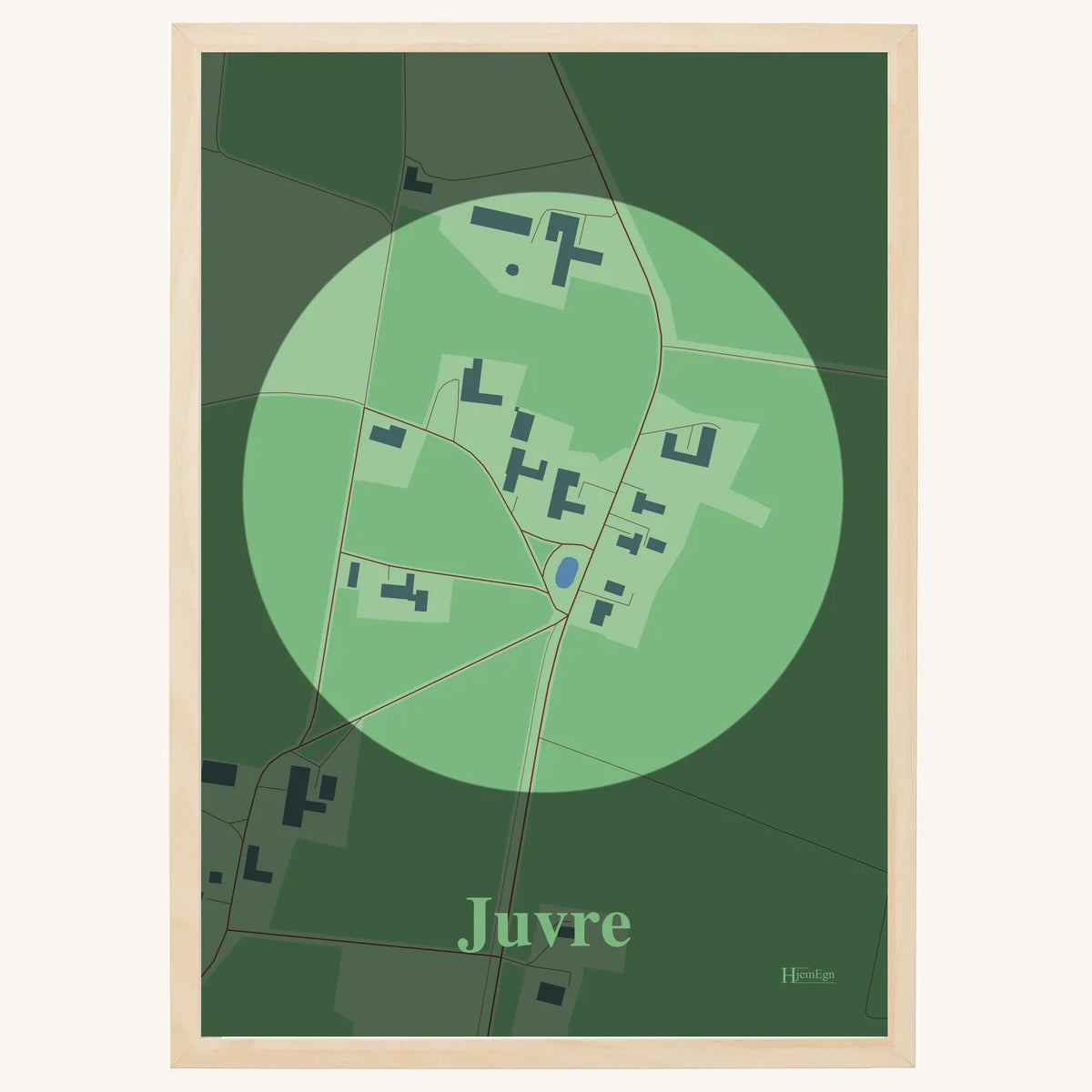 Juvre plakat – Centrum 2026 – Lys pastel grøn