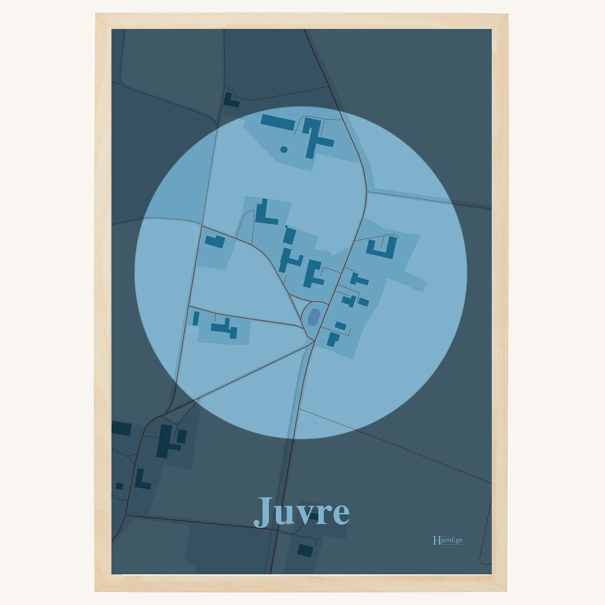 Juvre plakat – Centrum 2026 – Lys pastel blå
