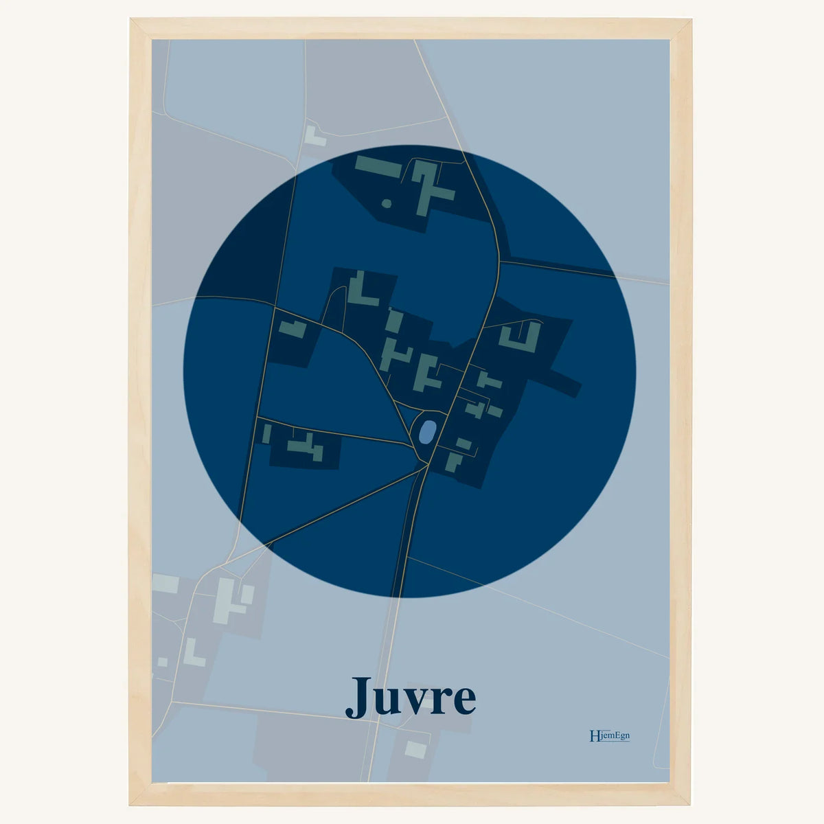 Juvre plakat – Centrum 2026 – Mørk blå