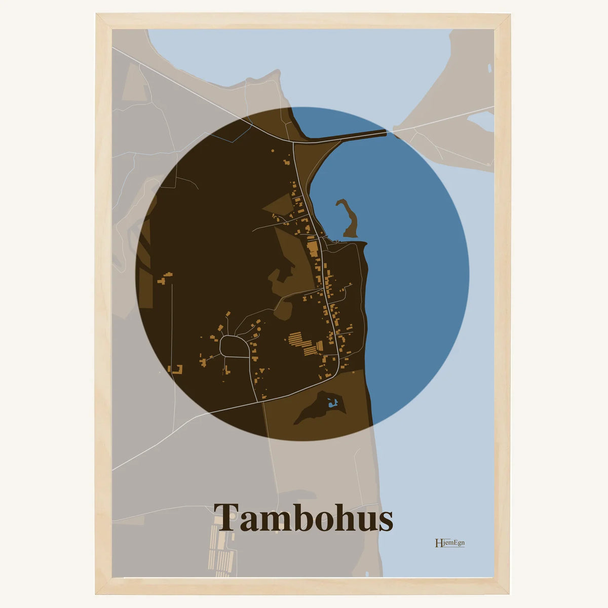 Tambohus plakat – Centrum 2026 – Mørk brun