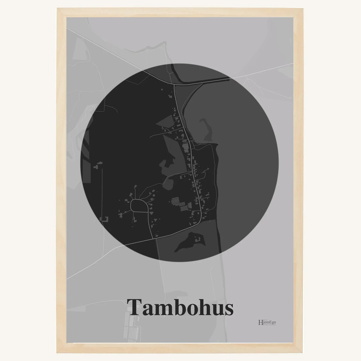 Tambohus plakat – Centrum 2026 – Mørk grå