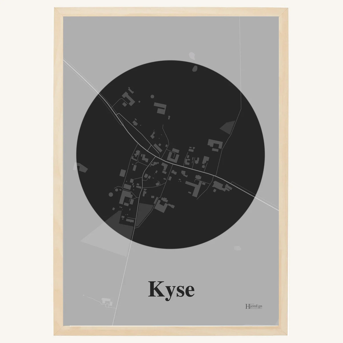 Kyse plakat – Centrum 2026 – Mørk grå