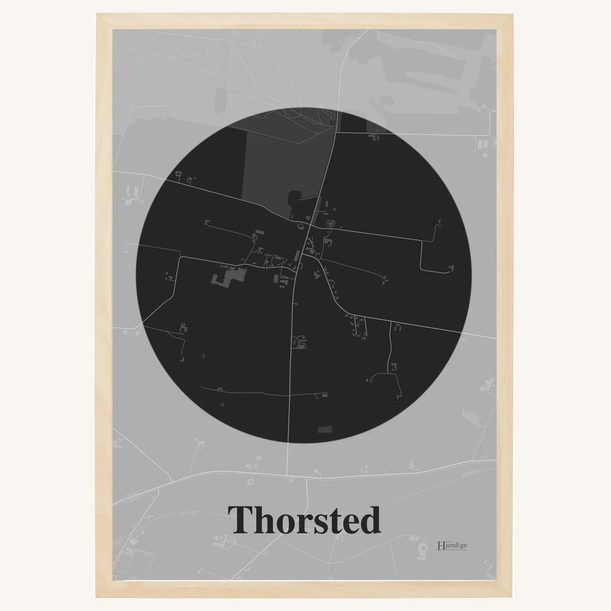 Thorsted plakat – Centrum 2026 – Mørk grå