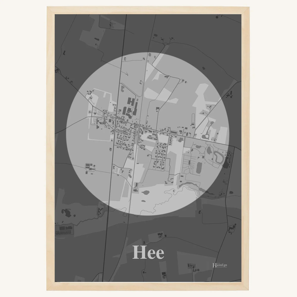 Hee plakat – Centrum 2026 – Lys pastel grå