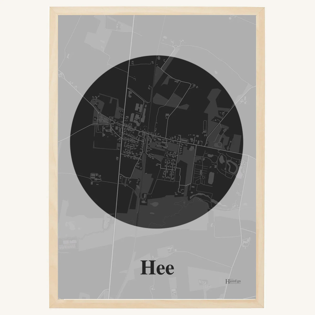 Hee plakat – Centrum 2026 – Mørk grå