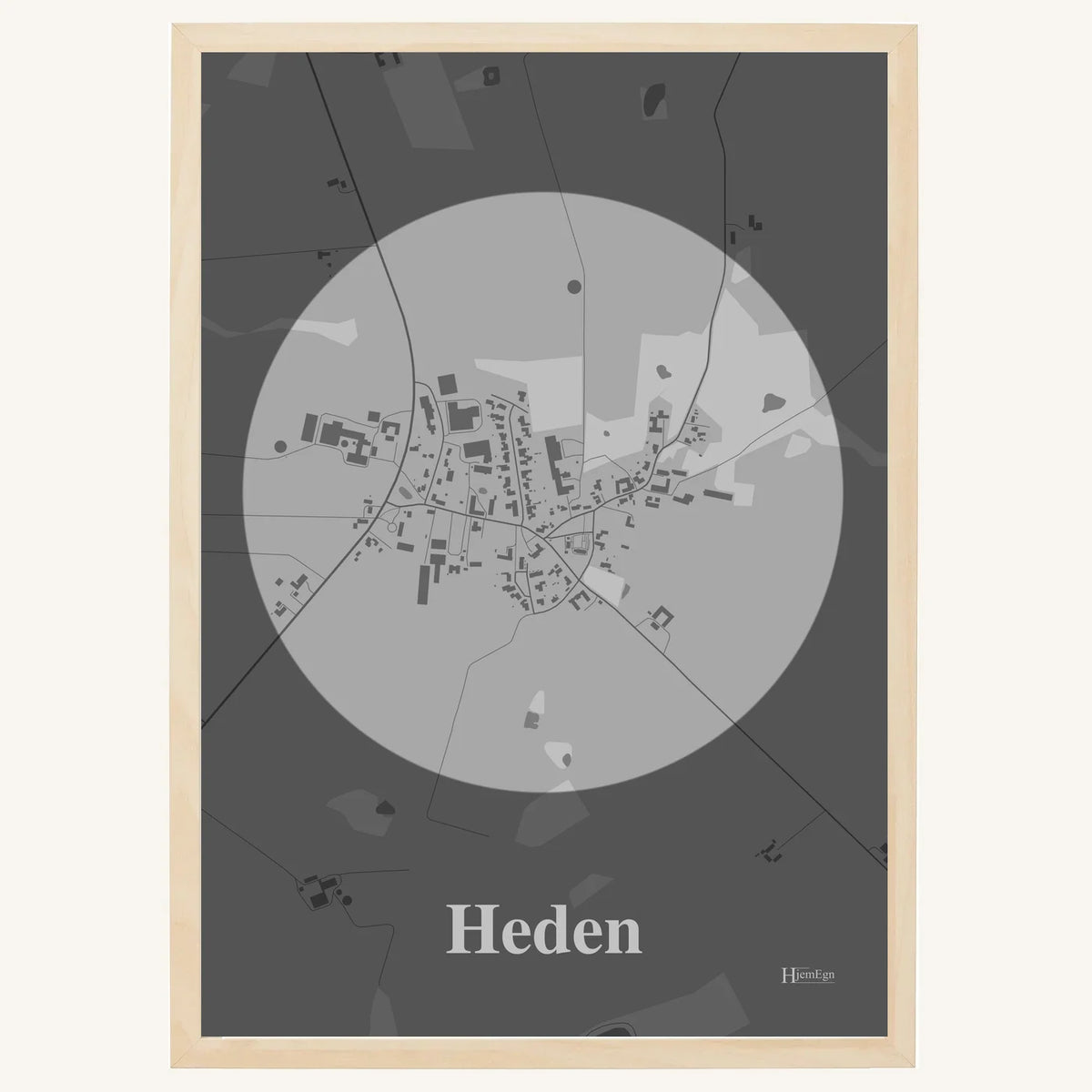 Heden plakat – Centrum 2026 – Lys pastel grå