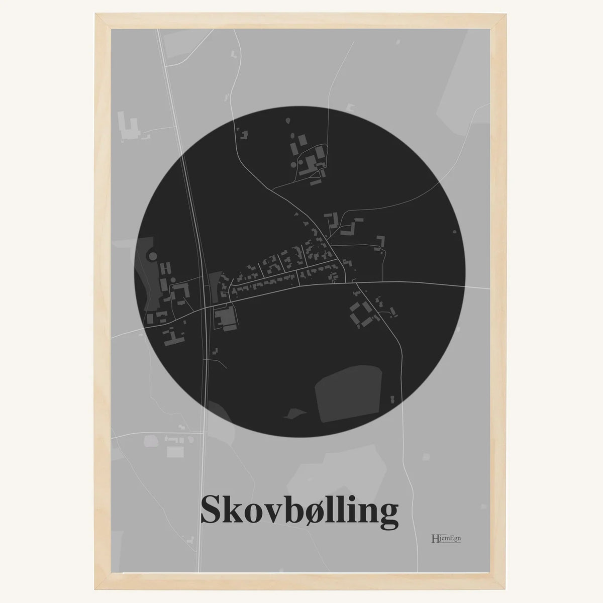 Skovbølling plakat – Centrum 2026 – Mørk grå