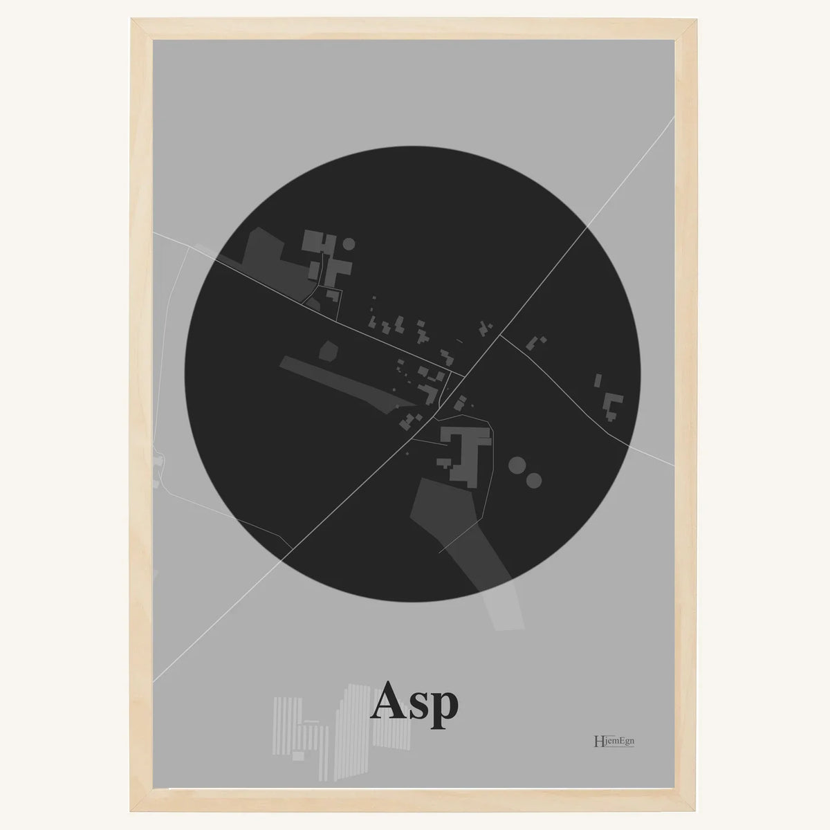 Asp plakat – Centrum 2026 – Mørk grå
