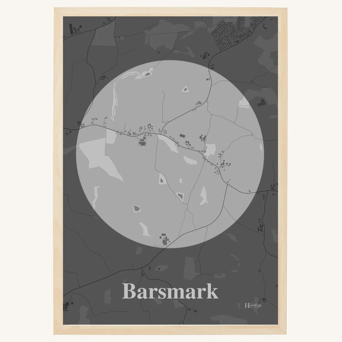 Barsmark plakat – Centrum 2026 – Lys pastel grå