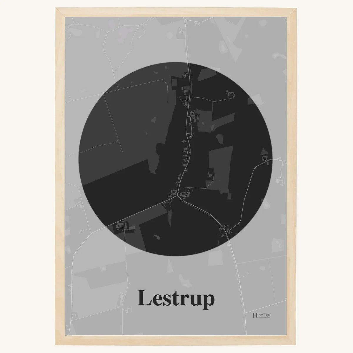 Lestrup plakat – Centrum 2026 – Mørk grå