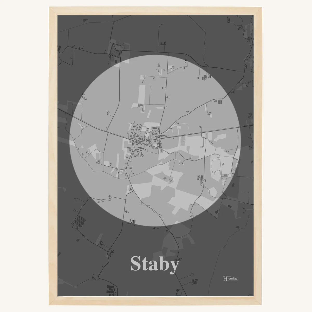 Staby plakat – Centrum 2026 – Lys pastel grå