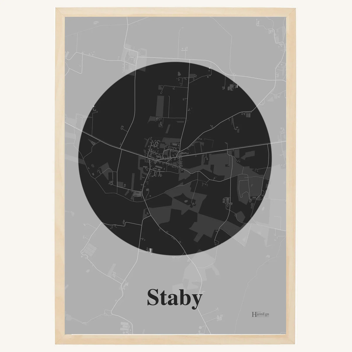 Staby plakat – Centrum 2026 – Mørk grå