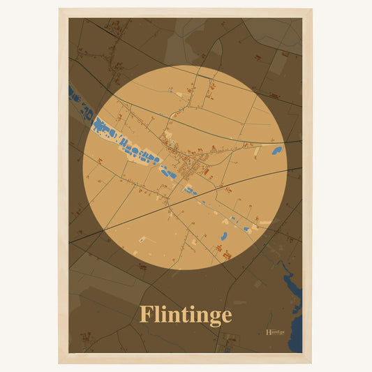 Flintinge plakat – Centrum 2026 – Lys pastel brun