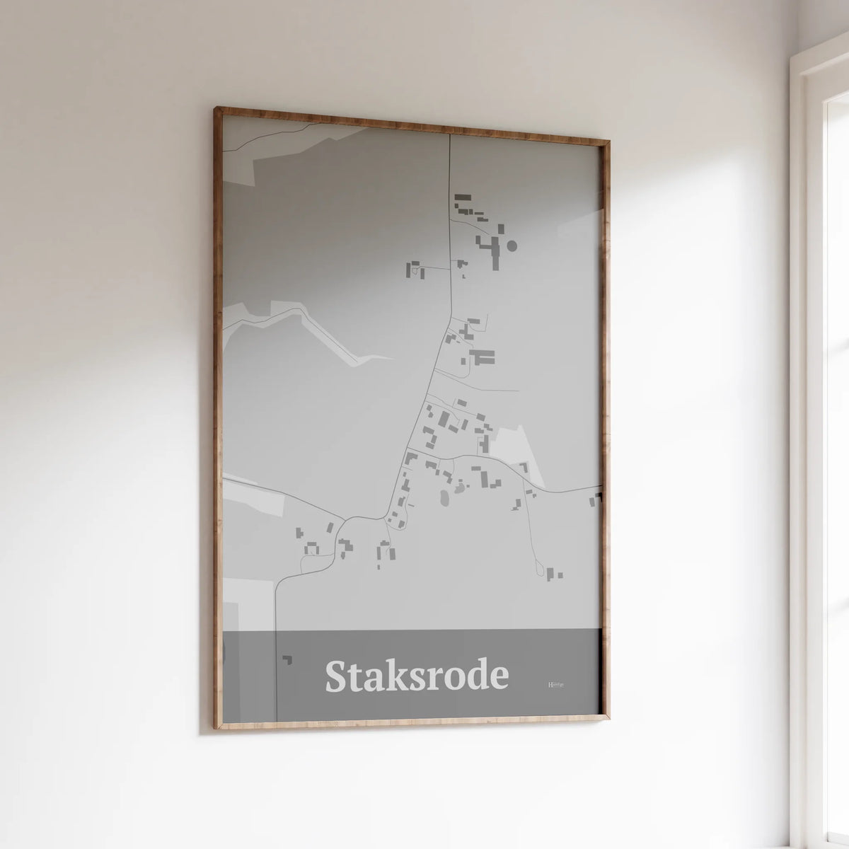Staksrode plakat – Firkantet 2026