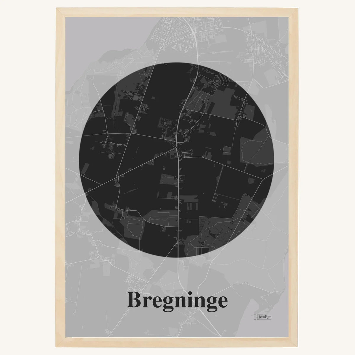 Bregninge plakat – Centrum 2026 – Mørk grå