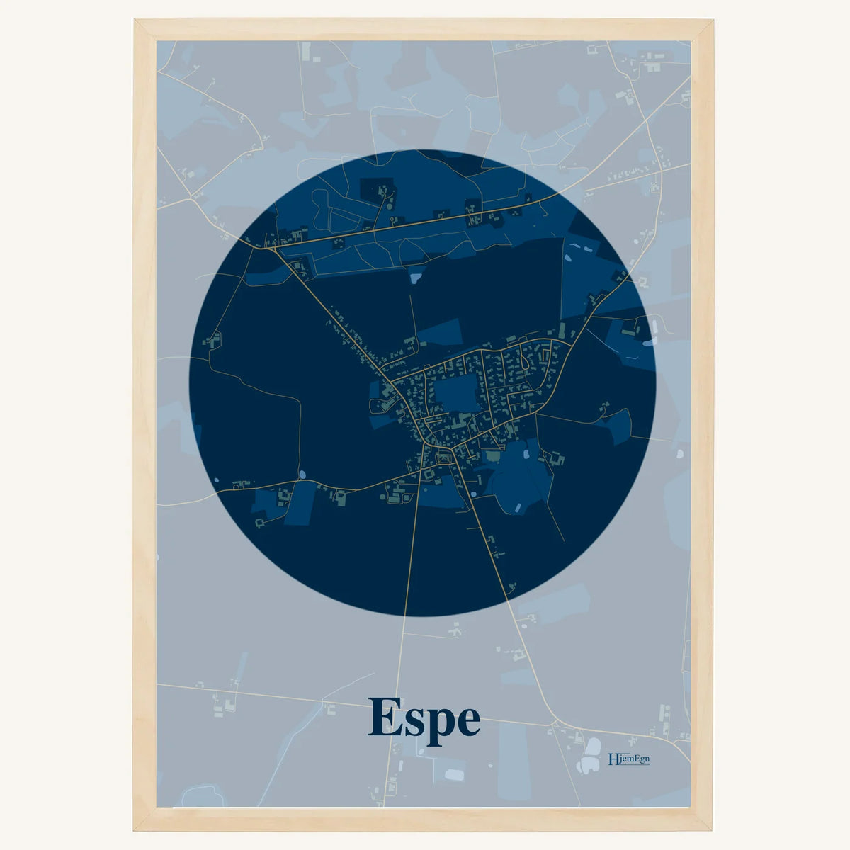 Espe plakat – Centrum 2026 – Mørk blå