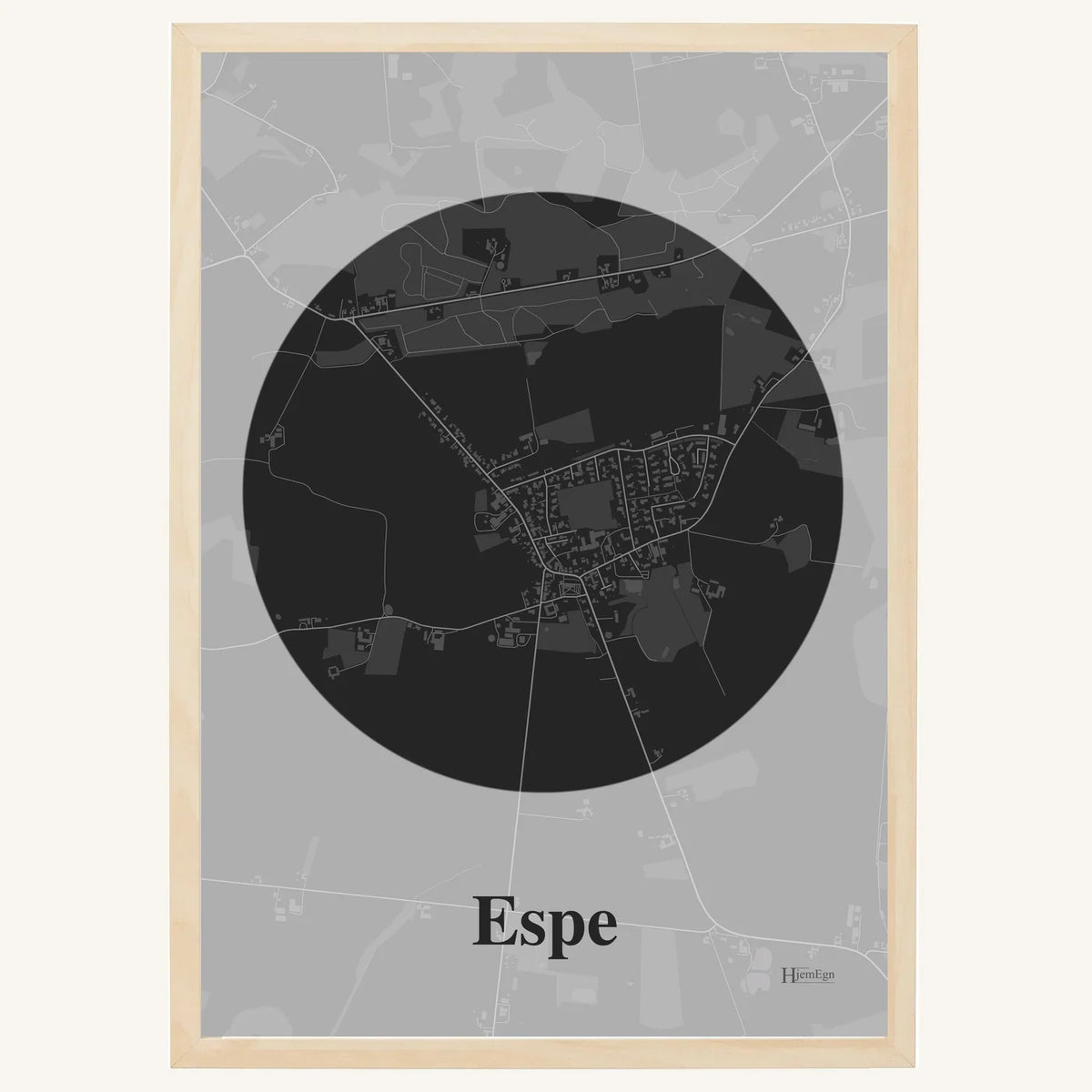 Espe plakat – Centrum 2026 – Mørk grå