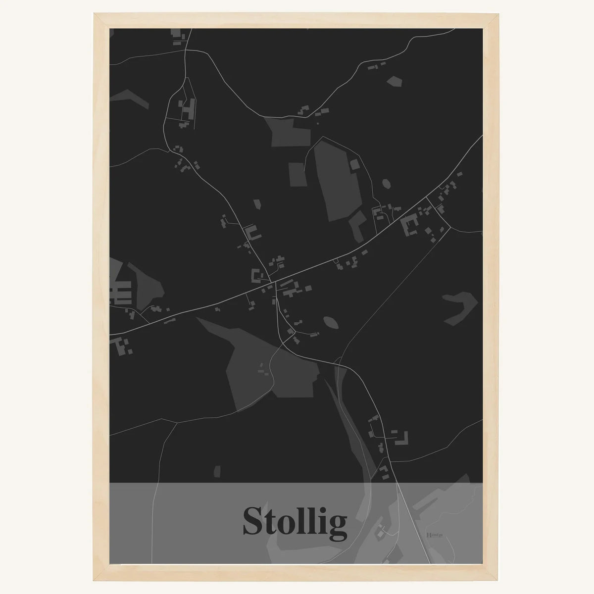 Stollig plakat – Firkantet 2026 – Mørk grå