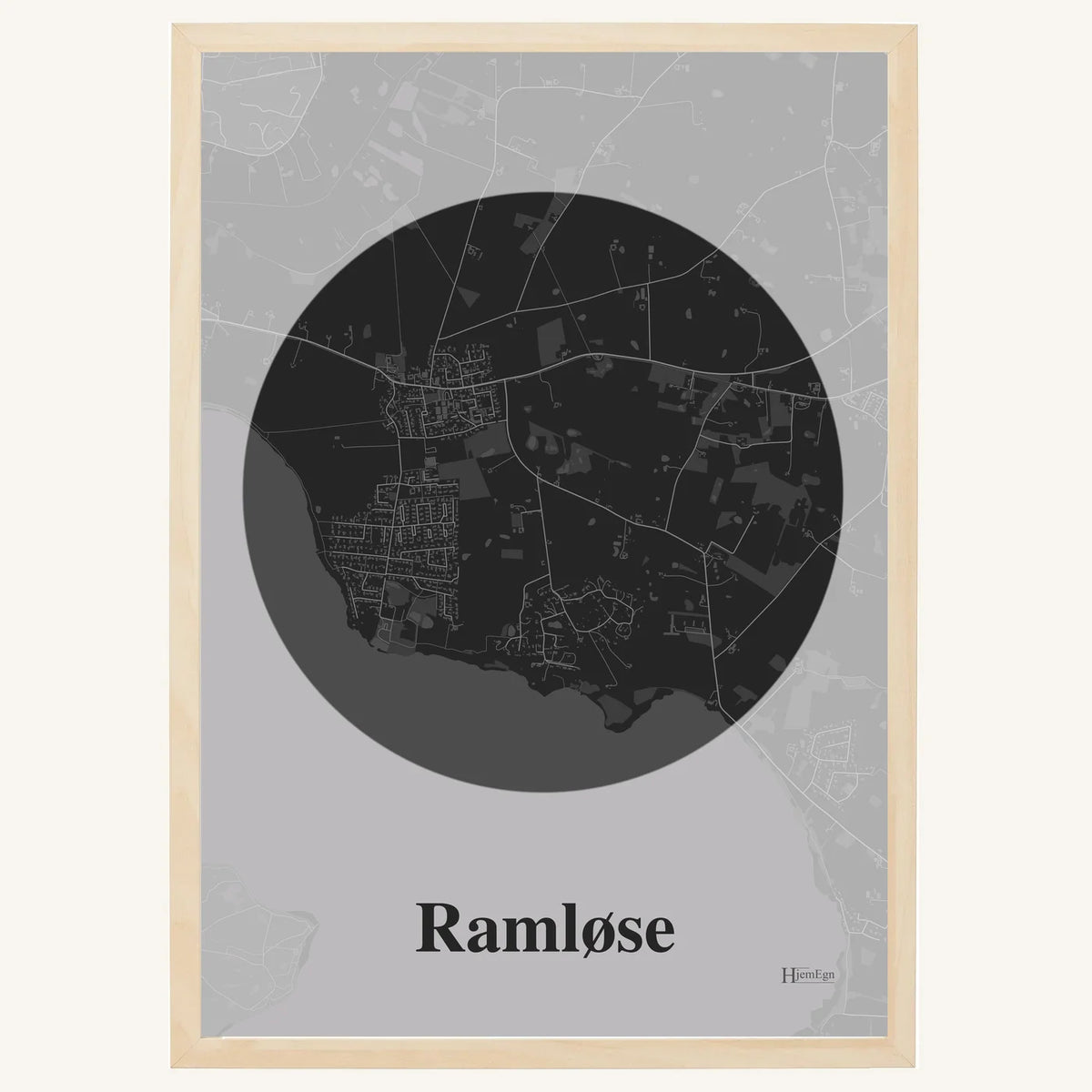 Ramløse plakat – Centrum 2026 – Mørk grå