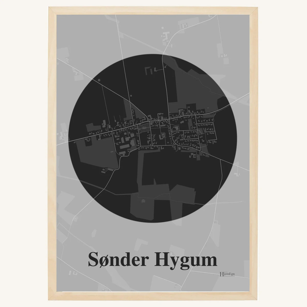 Sønder Hygum plakat – Centrum 2026 – Mørk grå