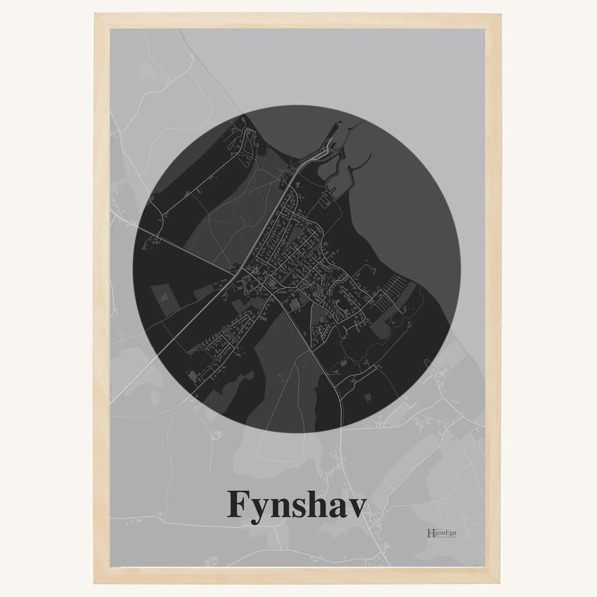 Fynshav plakat – Centrum 2026 – Mørk grå